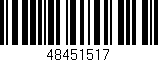 Código de barras (EAN, GTIN, SKU, ISBN): '48451517'