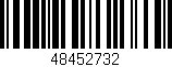 Código de barras (EAN, GTIN, SKU, ISBN): '48452732'