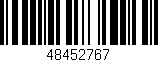 Código de barras (EAN, GTIN, SKU, ISBN): '48452767'