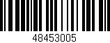 Código de barras (EAN, GTIN, SKU, ISBN): '48453005'