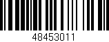 Código de barras (EAN, GTIN, SKU, ISBN): '48453011'