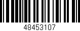 Código de barras (EAN, GTIN, SKU, ISBN): '48453107'