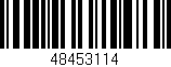 Código de barras (EAN, GTIN, SKU, ISBN): '48453114'
