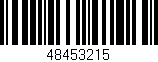 Código de barras (EAN, GTIN, SKU, ISBN): '48453215'