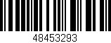 Código de barras (EAN, GTIN, SKU, ISBN): '48453293'