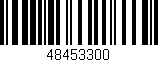 Código de barras (EAN, GTIN, SKU, ISBN): '48453300'