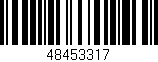 Código de barras (EAN, GTIN, SKU, ISBN): '48453317'