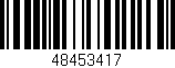 Código de barras (EAN, GTIN, SKU, ISBN): '48453417'