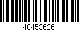 Código de barras (EAN, GTIN, SKU, ISBN): '48453626'