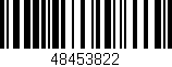 Código de barras (EAN, GTIN, SKU, ISBN): '48453822'