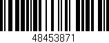 Código de barras (EAN, GTIN, SKU, ISBN): '48453871'