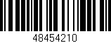 Código de barras (EAN, GTIN, SKU, ISBN): '48454210'