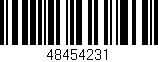 Código de barras (EAN, GTIN, SKU, ISBN): '48454231'