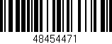 Código de barras (EAN, GTIN, SKU, ISBN): '48454471'