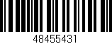 Código de barras (EAN, GTIN, SKU, ISBN): '48455431'