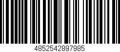 Código de barras (EAN, GTIN, SKU, ISBN): '4852542897985'
