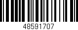 Código de barras (EAN, GTIN, SKU, ISBN): '48591707'