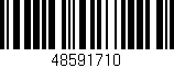 Código de barras (EAN, GTIN, SKU, ISBN): '48591710'