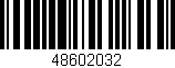 Código de barras (EAN, GTIN, SKU, ISBN): '48602032'