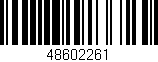 Código de barras (EAN, GTIN, SKU, ISBN): '48602261'
