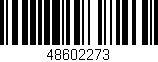 Código de barras (EAN, GTIN, SKU, ISBN): '48602273'