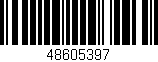Código de barras (EAN, GTIN, SKU, ISBN): '48605397'