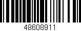 Código de barras (EAN, GTIN, SKU, ISBN): '48608911'
