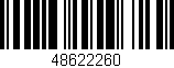 Código de barras (EAN, GTIN, SKU, ISBN): '48622260'