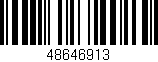 Código de barras (EAN, GTIN, SKU, ISBN): '48646913'