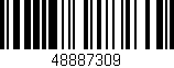 Código de barras (EAN, GTIN, SKU, ISBN): '48887309'
