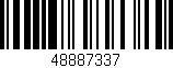 Código de barras (EAN, GTIN, SKU, ISBN): '48887337'