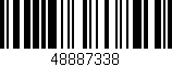 Código de barras (EAN, GTIN, SKU, ISBN): '48887338'