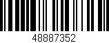 Código de barras (EAN, GTIN, SKU, ISBN): '48887352'