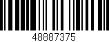 Código de barras (EAN, GTIN, SKU, ISBN): '48887375'