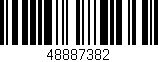 Código de barras (EAN, GTIN, SKU, ISBN): '48887382'