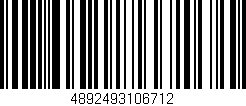 Código de barras (EAN, GTIN, SKU, ISBN): '4892493106712'