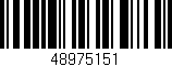 Código de barras (EAN, GTIN, SKU, ISBN): '48975151'