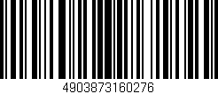 Código de barras (EAN, GTIN, SKU, ISBN): '4903873160276'