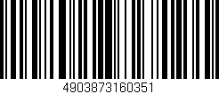 Código de barras (EAN, GTIN, SKU, ISBN): '4903873160351'