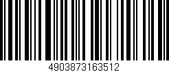 Código de barras (EAN, GTIN, SKU, ISBN): '4903873163512'