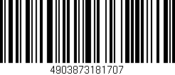 Código de barras (EAN, GTIN, SKU, ISBN): '4903873181707'
