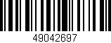 Código de barras (EAN, GTIN, SKU, ISBN): '49042697'