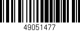 Código de barras (EAN, GTIN, SKU, ISBN): '49051477'