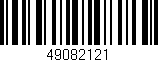 Código de barras (EAN, GTIN, SKU, ISBN): '49082121'