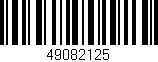 Código de barras (EAN, GTIN, SKU, ISBN): '49082125'