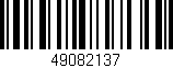 Código de barras (EAN, GTIN, SKU, ISBN): '49082137'