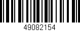 Código de barras (EAN, GTIN, SKU, ISBN): '49082154'