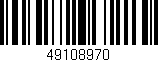 Código de barras (EAN, GTIN, SKU, ISBN): '49108970'
