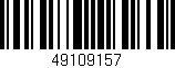 Código de barras (EAN, GTIN, SKU, ISBN): '49109157'