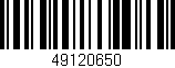 Código de barras (EAN, GTIN, SKU, ISBN): '49120650'